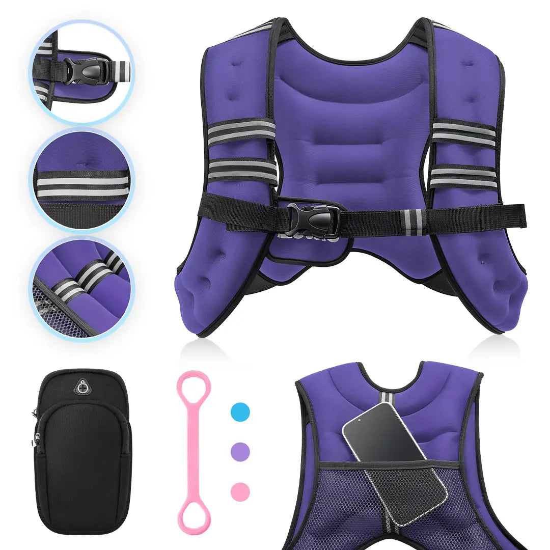 IronVest™ | Chaleco de Peso Ajustable para Multiplicar tus Resultados