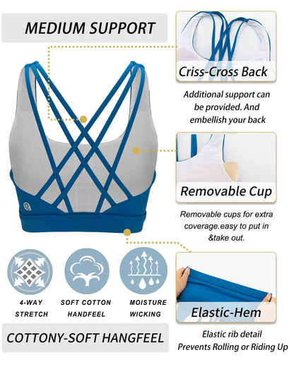 FlexFit™ | Brasier Deportivo de Alto Soporte y Máxima Comodidad