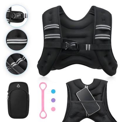 IronVest™ | Chaleco de Peso Ajustable para Multiplicar tus Resultados