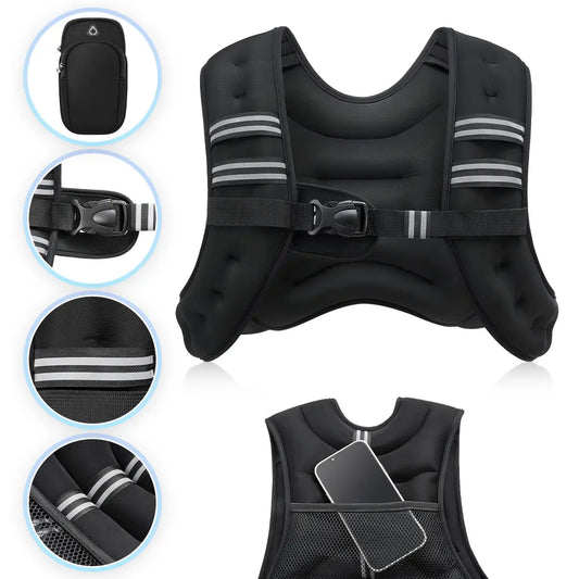 IronVest™ | Chaleco de Peso Ajustable para Multiplicar tus Resultados