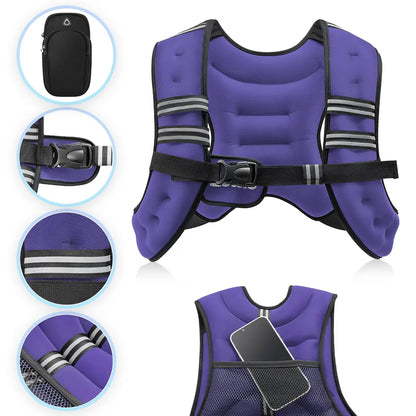 IronVest™ | Chaleco de Peso Ajustable para Multiplicar tus Resultados