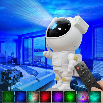 GalaxyDream™ | Proyector Astronauta que Convierte tu Habitación en una Galaxia