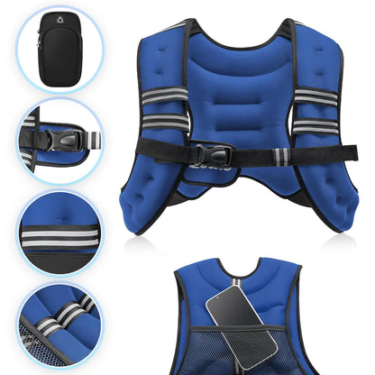 IronVest™ | Chaleco de Peso Ajustable para Multiplicar tus Resultados