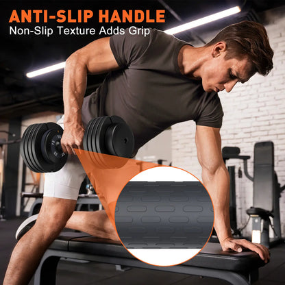 PowerFlex™ | Mancuernas Ajustables Todo en Uno para Entrenar en Casa