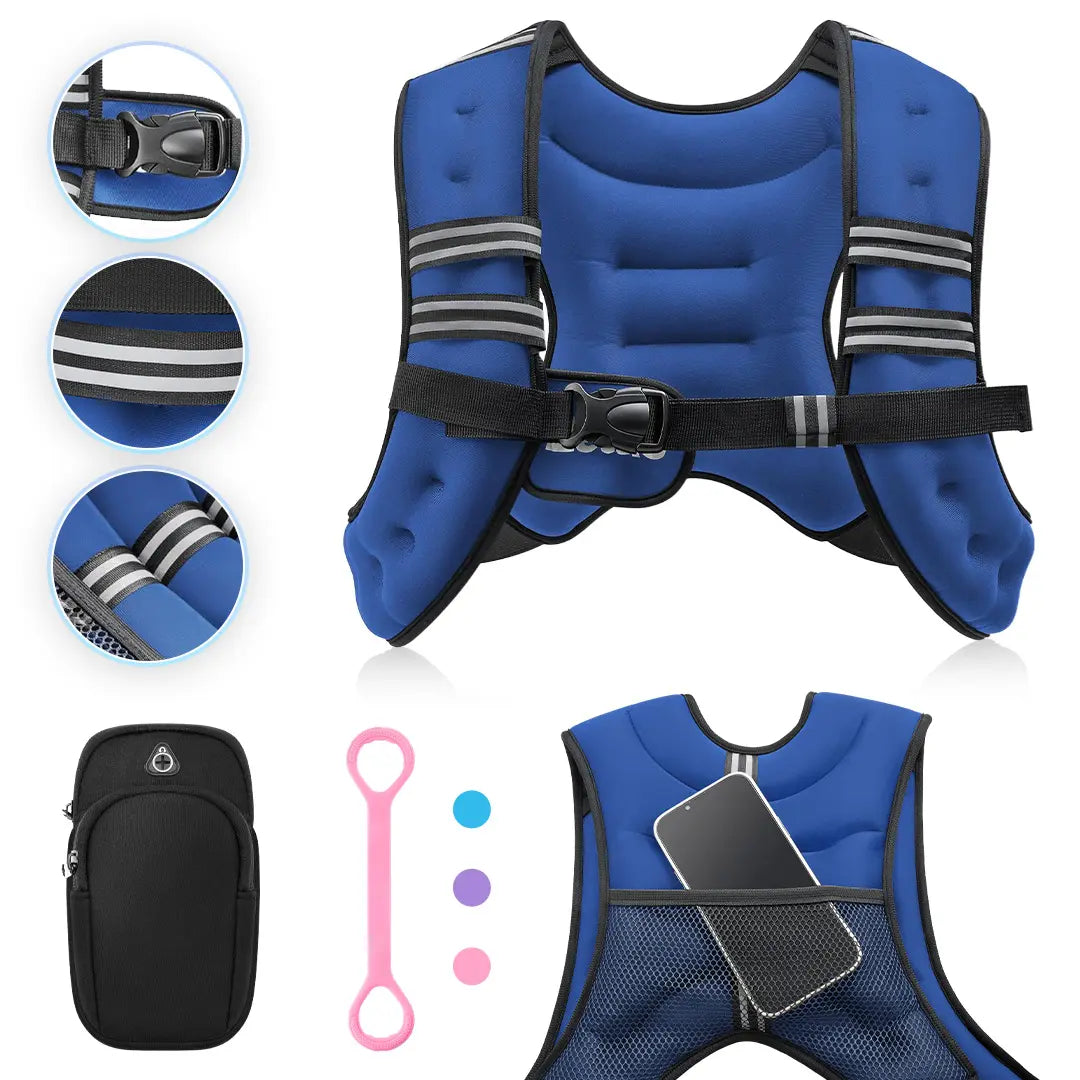 IronVest™ | Chaleco de Peso Ajustable para Multiplicar tus Resultados