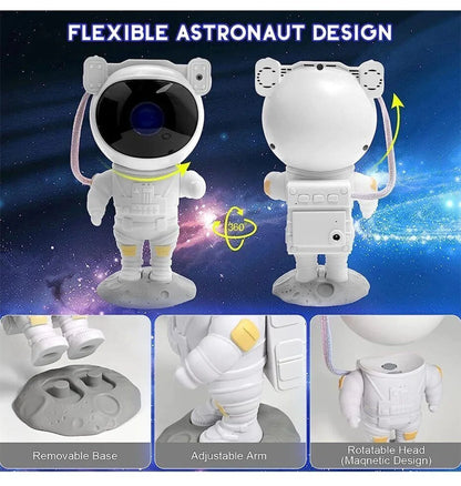 GalaxyDream™ | Proyector Astronauta que Convierte tu Habitación en una Galaxia