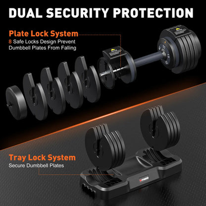 PowerFlex™ | Mancuernas Ajustables Todo en Uno para Entrenar en Casa