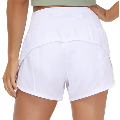 MoveFit™ | Short Deportivo de Cintura Alta con Bolsillos