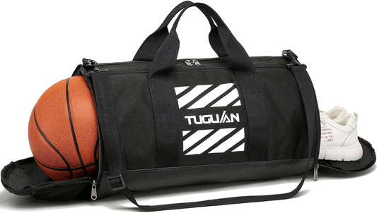 SportMax™ | Bolso Deportivo Multifuncional con Compartimento para Zapatos